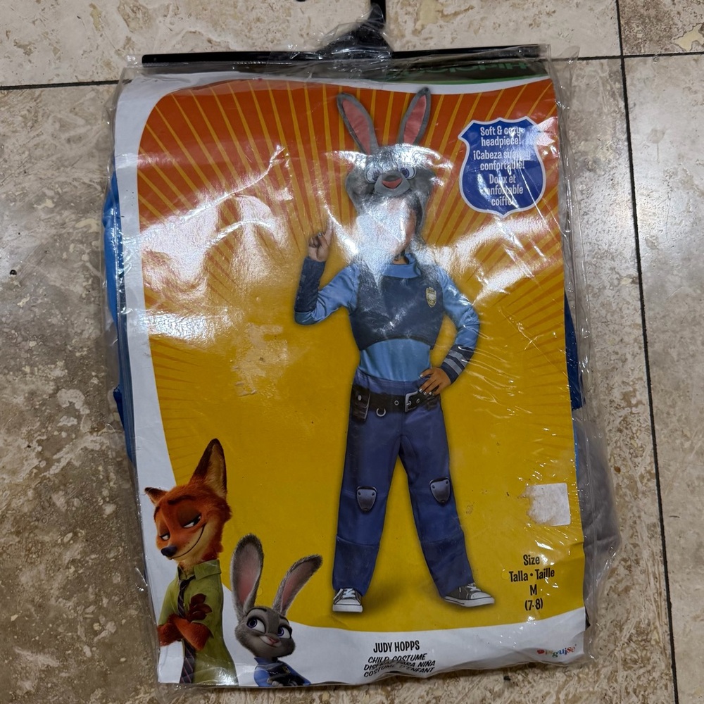 Disney Judy Hopps Costume with Blue and Gray